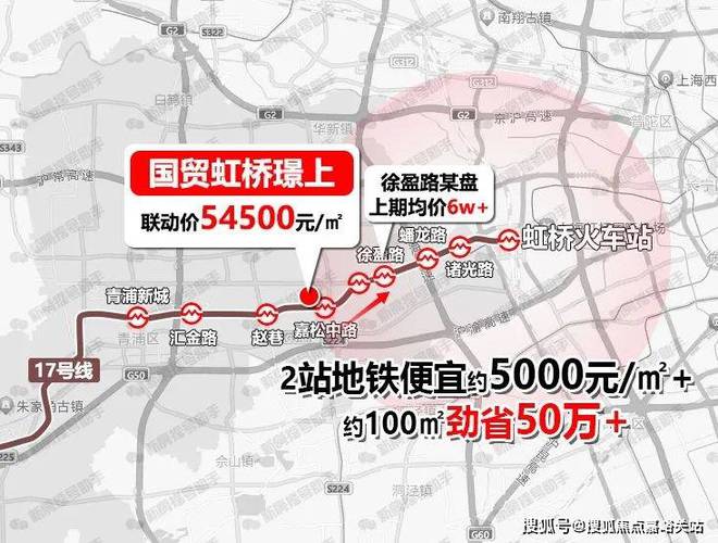 『』国贸虹桥璟上售楼处发布：17号线沿线仅有在售准地铁盘(图4)