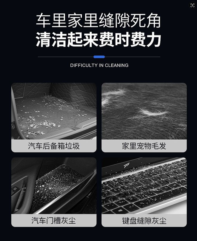 家里有车的必看：一机多用车载吸尘器有了它轻松完成车内角落清洁(图2)