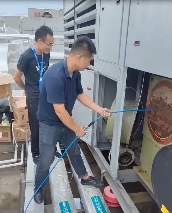 螺杆机冷凝器清洗维护保养教程