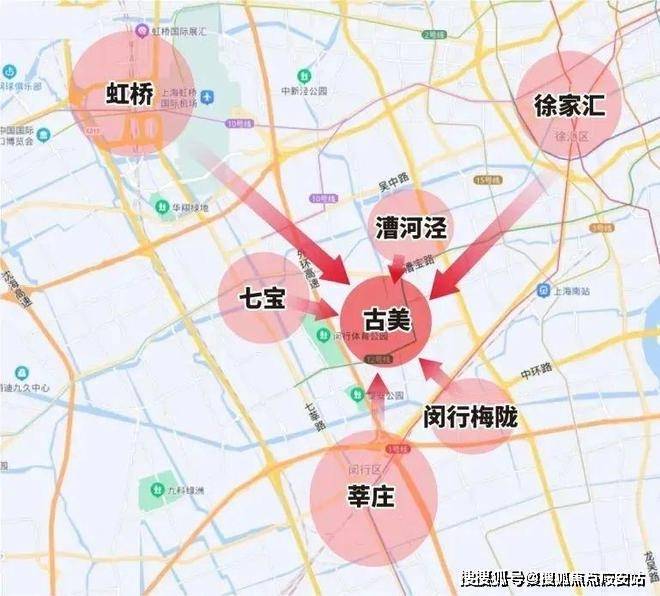中铁华发·古美阅华售楼处-楼盘名2024最新楼盘详情-周边配套(图16)