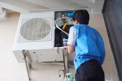广州空调维修广州空调移机安装加氟清洗拆装回收(图2)