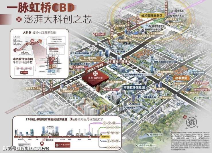 华发虹桥四季：一线品牌高配精装地暖、中央空调、新风系统(图5)