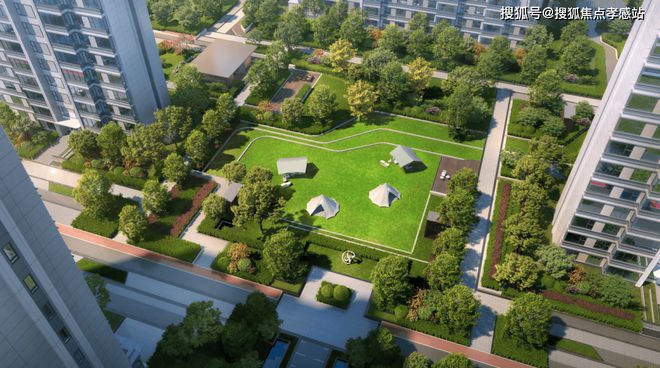 安联虹悦发布：2轴1心1环5区社区布局打造奢适舒心港湾(图4)