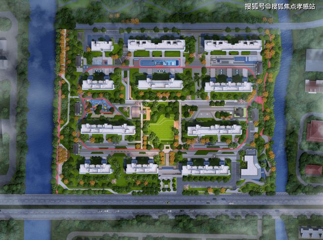 安联虹悦发布：2轴1心1环5区社区布局打造奢适舒心港湾(图7)
