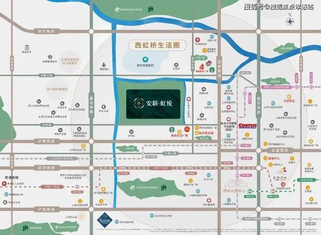 安联虹悦发布：2轴1心1环5区社区布局打造奢适舒心港湾(图9)