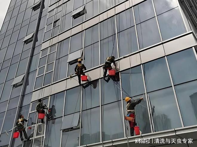 深圳写字楼清洗外墙(图3)