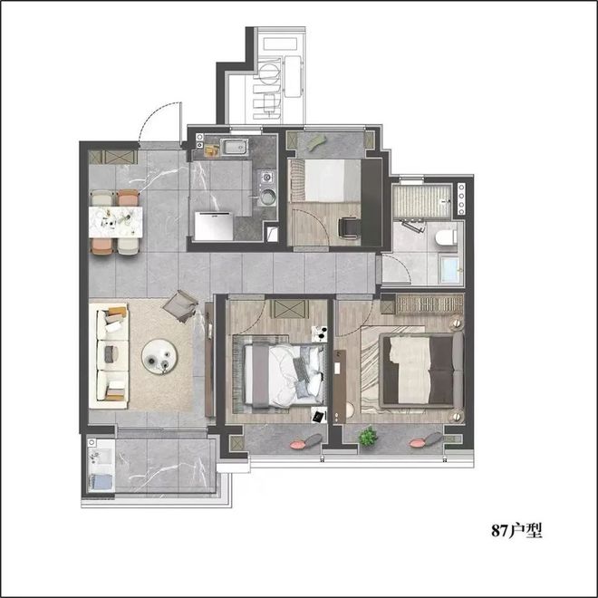 ®中环云悦府售楼处发布：云悦府以建筑语言书写云端栖居美学(图13)