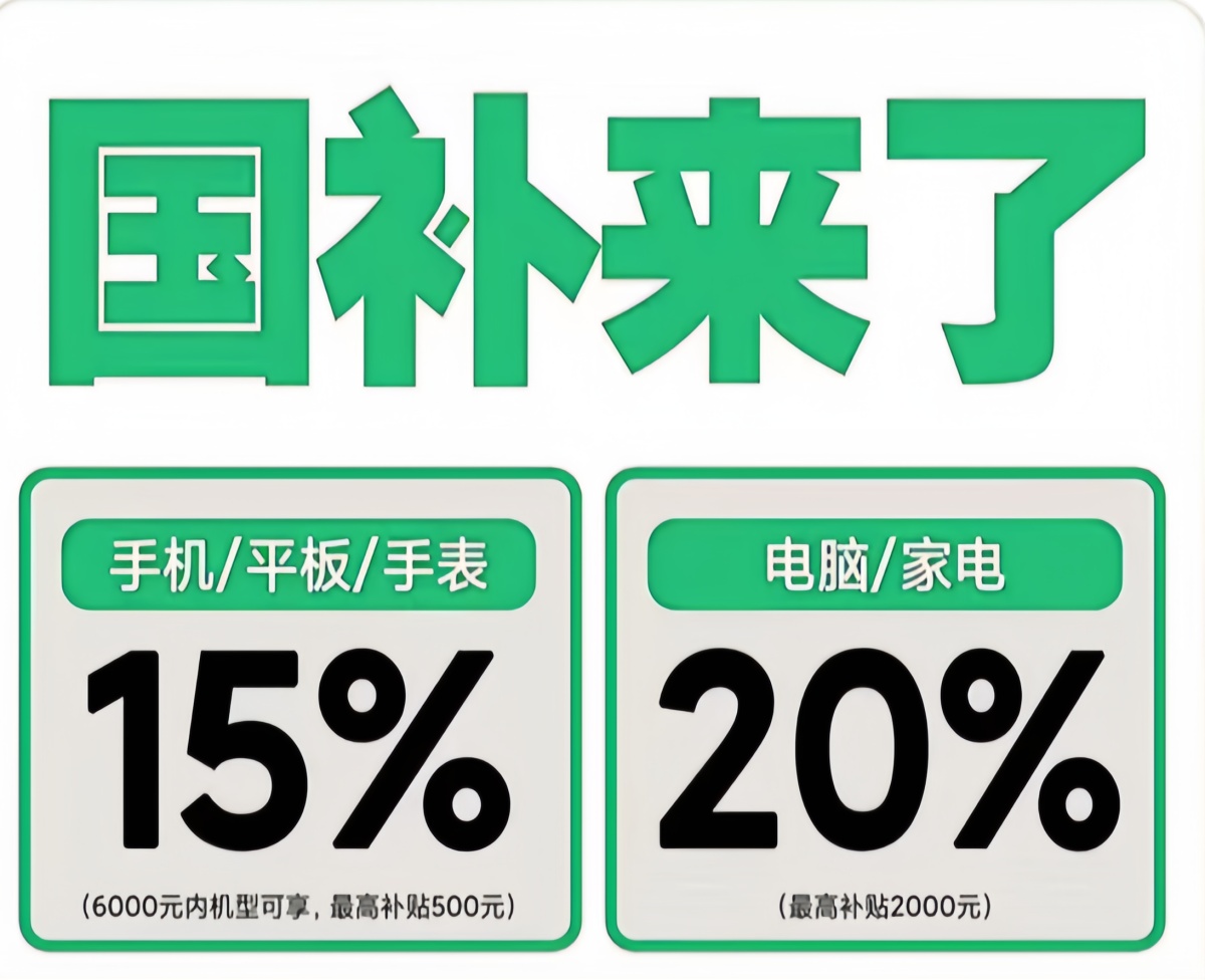国补政策确定延续：国补恢复第二波7月启动继续国家补贴在2025年12月31日结束(图2)