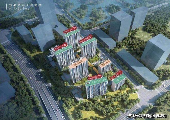 云启春申网站中企云启春申售楼处发布：最新房价在售户型(图2)