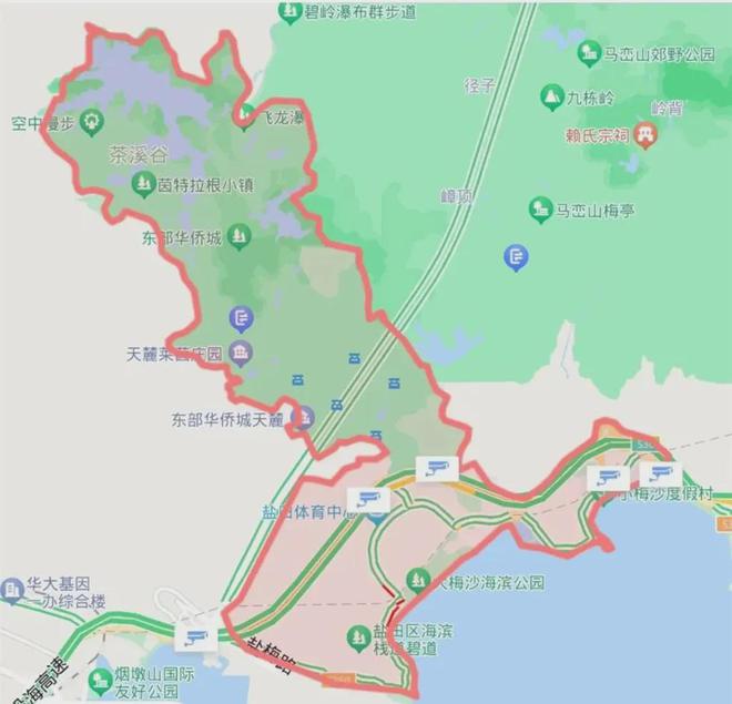 深圳大鹏、大梅沙自驾预约入口及流程(图3)