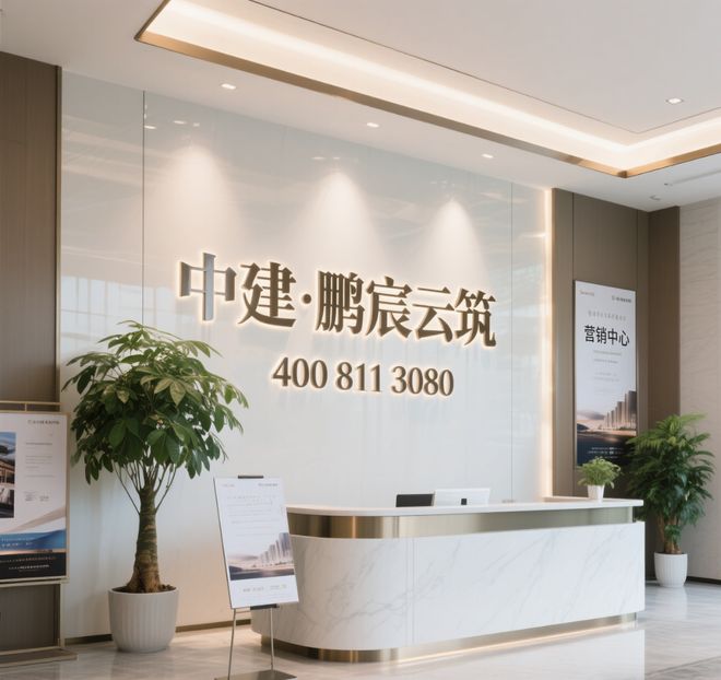 聚焦@中建鹏宸云筑售楼处发布：书写深圳楼盘新篇章！(图1)