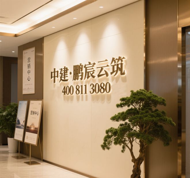 聚焦@中建鹏宸云筑售楼处发布：书写深圳楼盘新篇章！(图6)