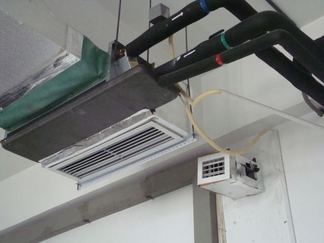 中央空调安装选型水系统和氟系统制冷机组工作原理(图1)