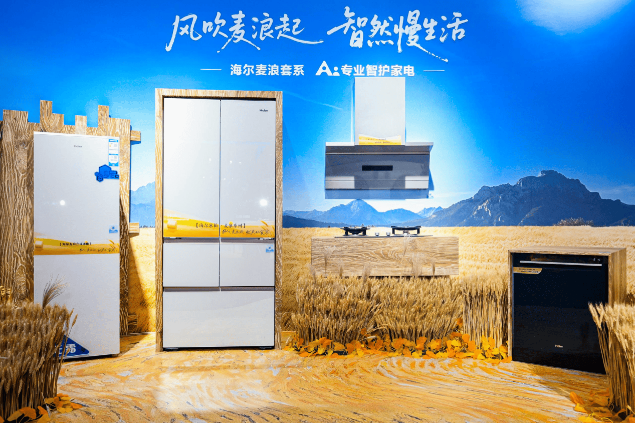 海尔电博会展示“懒人洗”、麦浪等“听劝”的产品和套系(图2)
