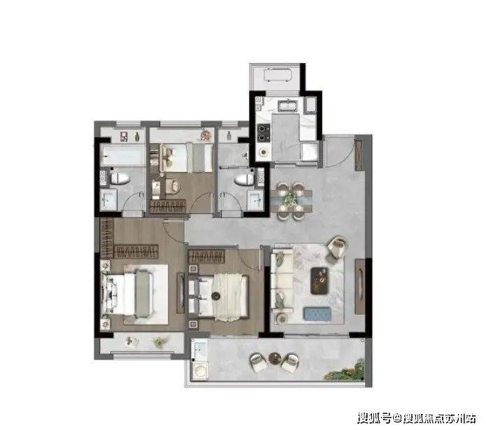 大悦繁华图:五年一学位政策加持教育资源丰富的理想家园(图6)