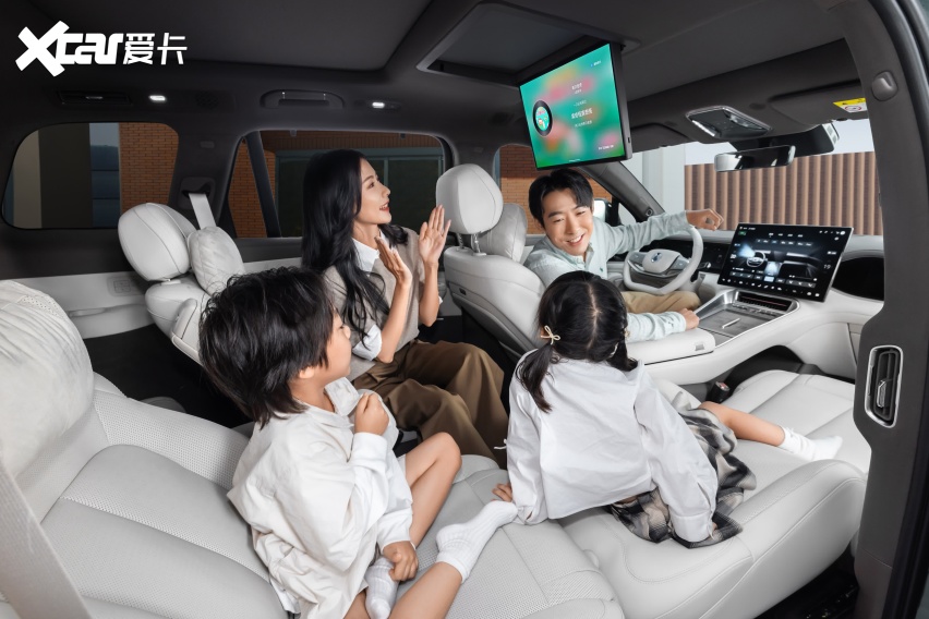 新车｜大六座安全豪华SUV腾势N8L开启预售(图5)