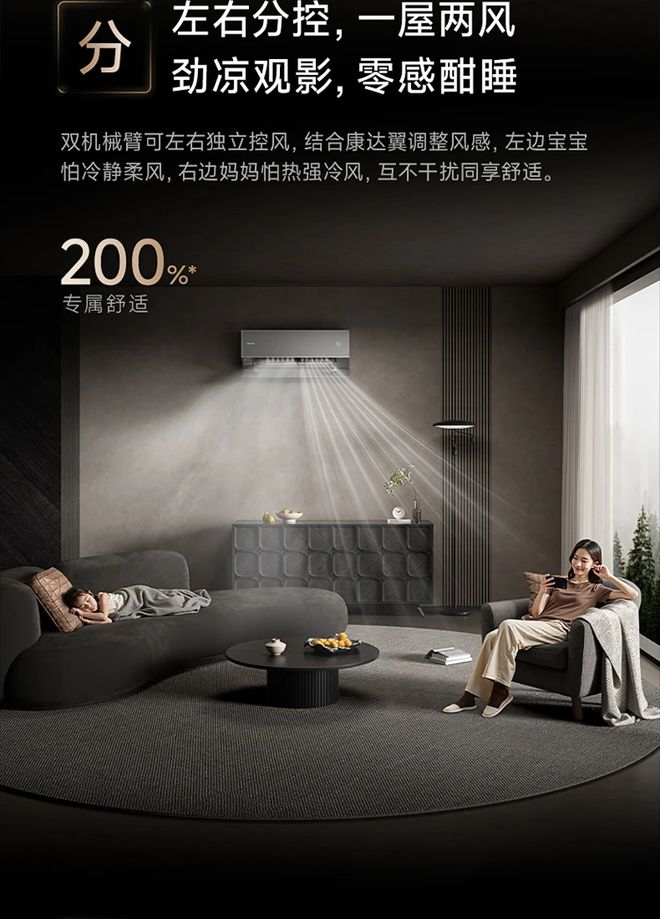开启风感定制化时代！追觅双机械臂空调帮你构建和谐生活(图2)