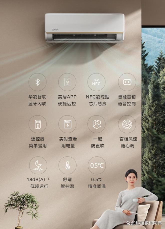 15匹空调变贫与定频差异到底在哪？2025年装修照着这4款买省电又舒适！