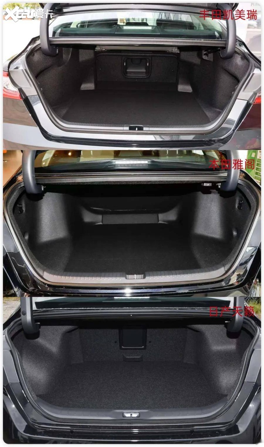 预算13万左右买合资B级车凯美瑞、雅阁、天籁该选谁？(图7)