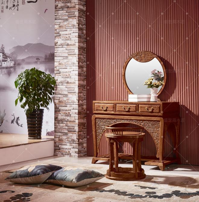 红木梳妆台优选：盛世周木匠佳选(图3)