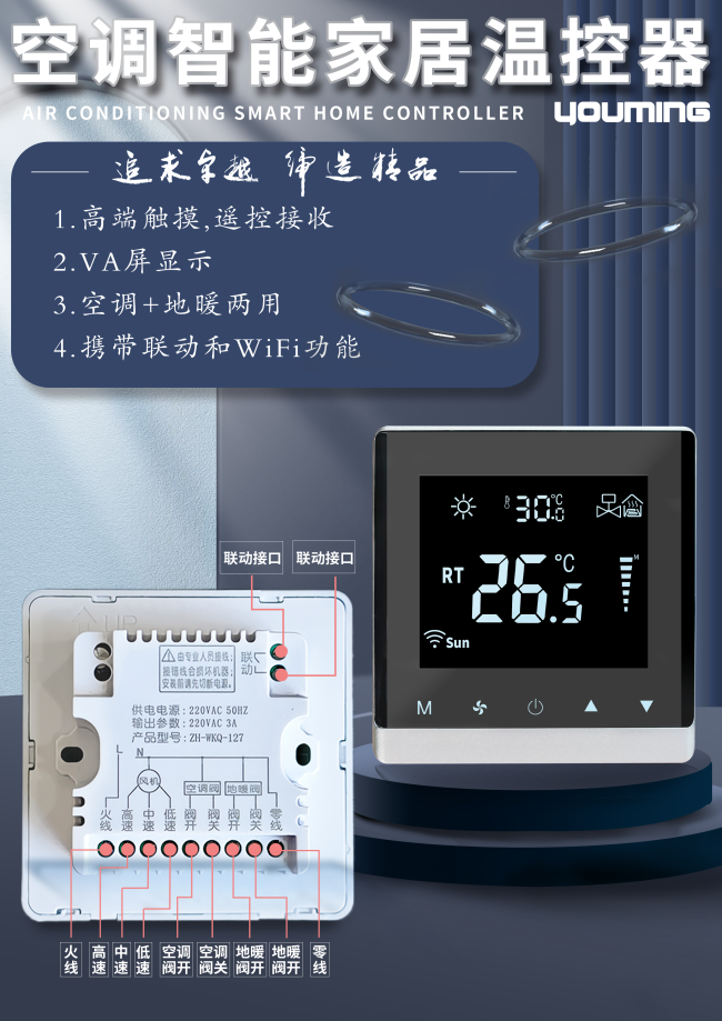 2025中央空调温控器选型指南:从精准控温到智能生态的技术跃迁与品牌选择(图1)