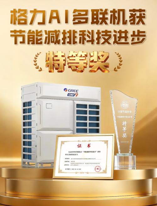 深度解析格力AI多联机斩获节能减排特等奖背后的硬核支撑！