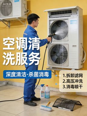 说说深圳福永附近空调清洗公司哪家比较靠谱你知道吗(图3)